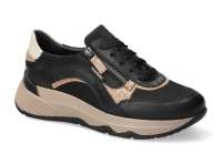 chaussure mobils lacets laonie noir
